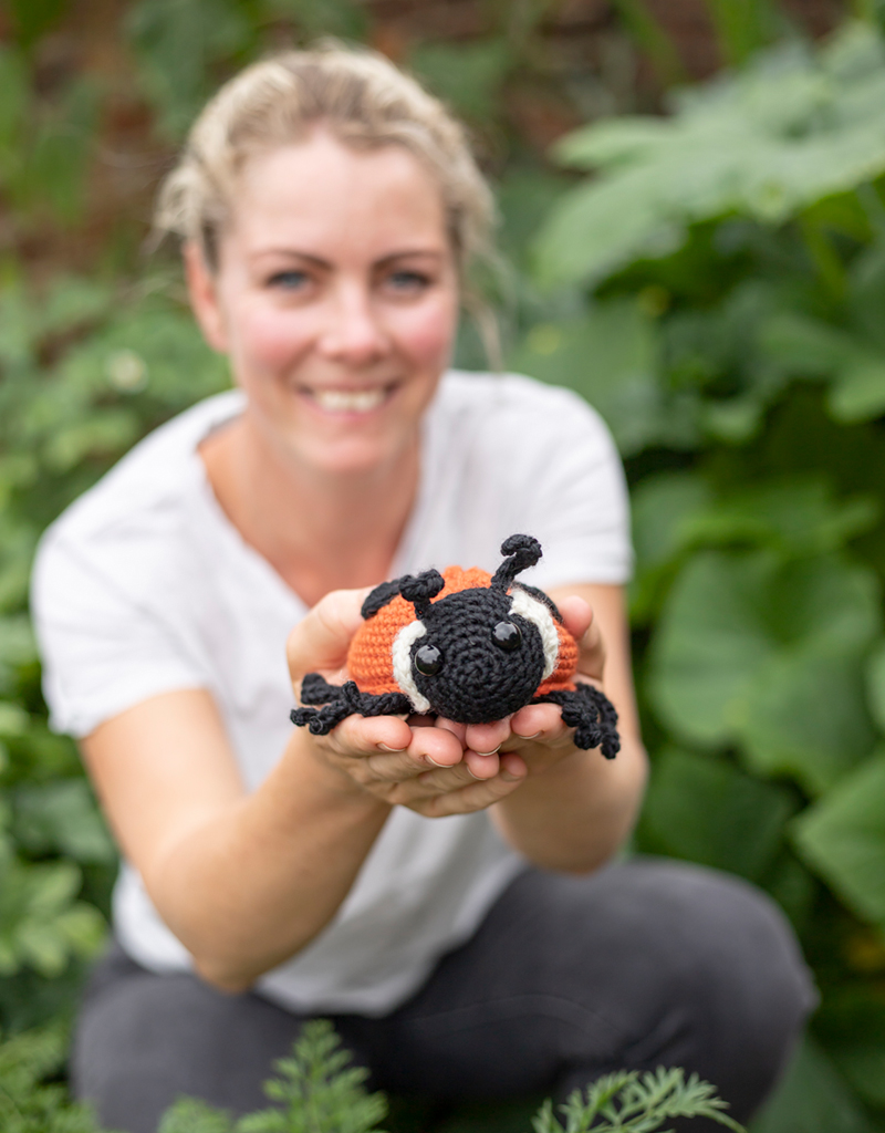 Kerry Lord happy places crochet ladybird
